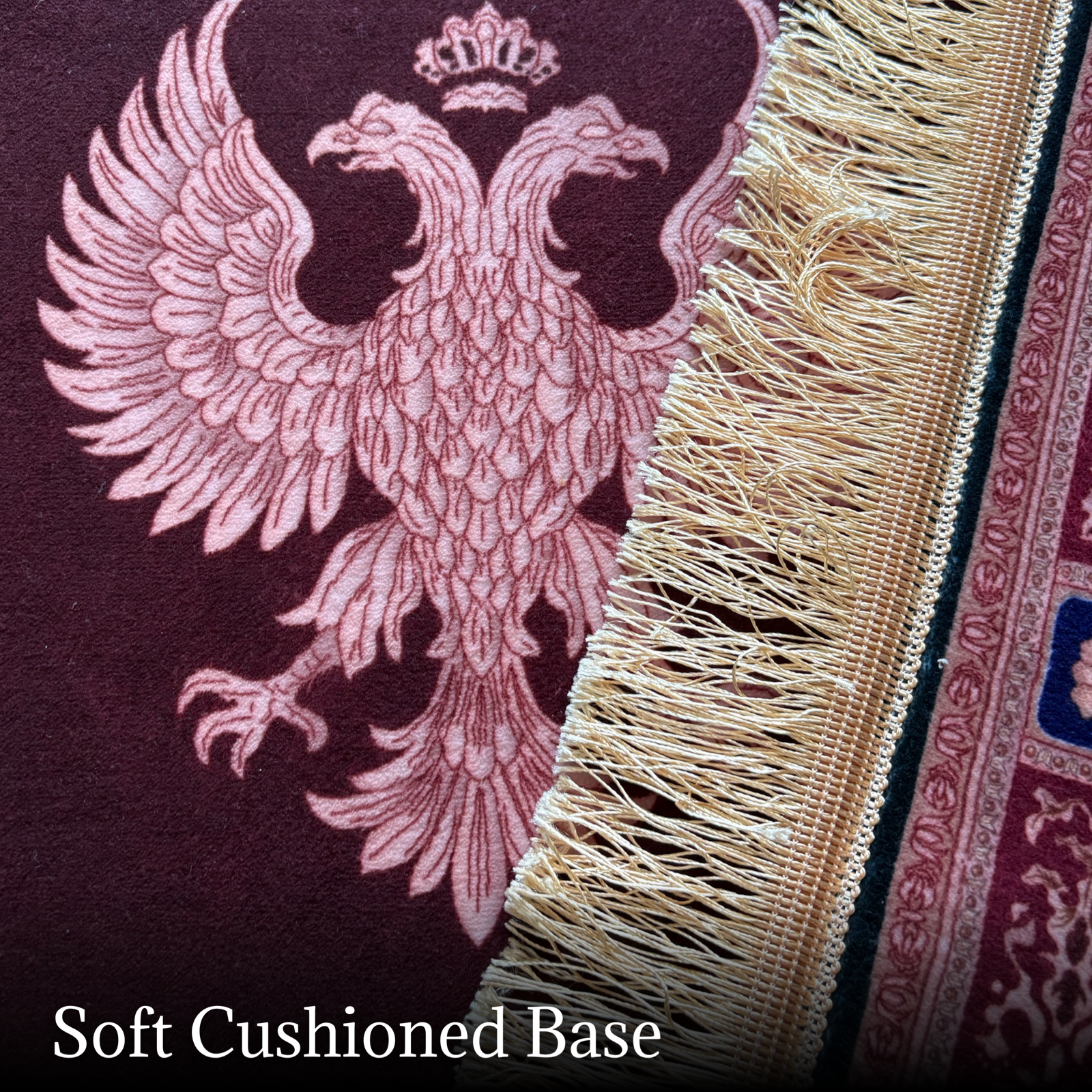 Christliche Gebetsmatte (Byzantinischer Adler) 100x50cm