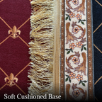 Christian Prayer Mat (Fleur-de-lis) 100x50cm