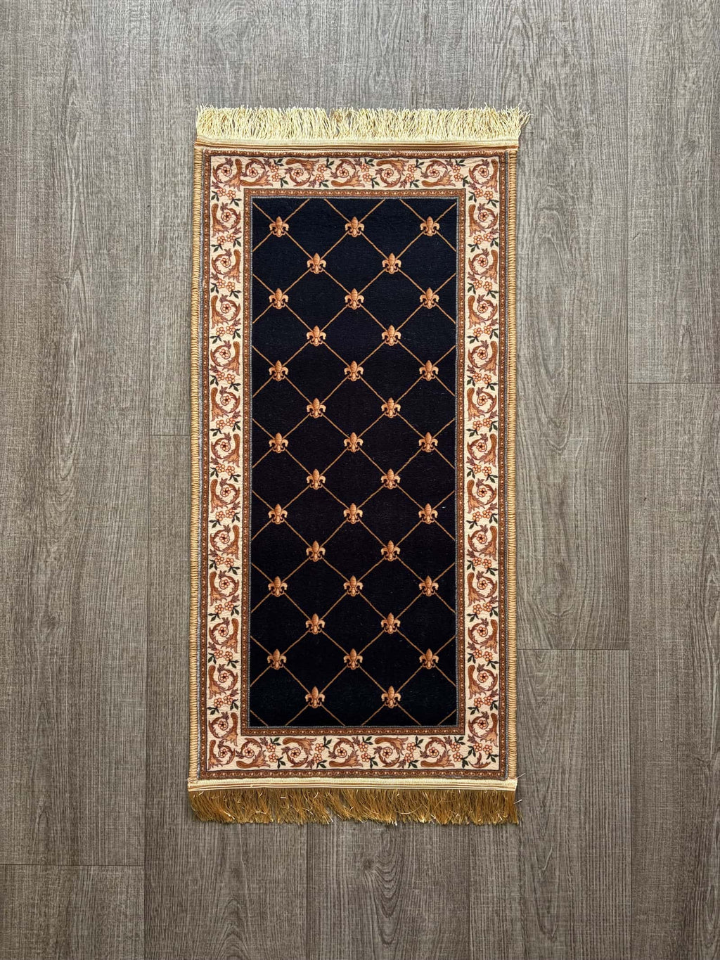 Christian Prayer Mat (Fleur-de-lis) 100x50cm